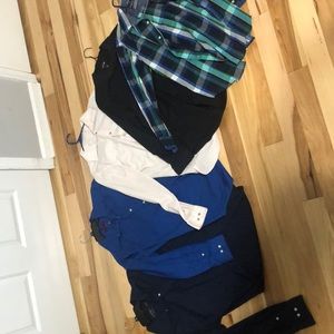 Men’s dress shirt lot